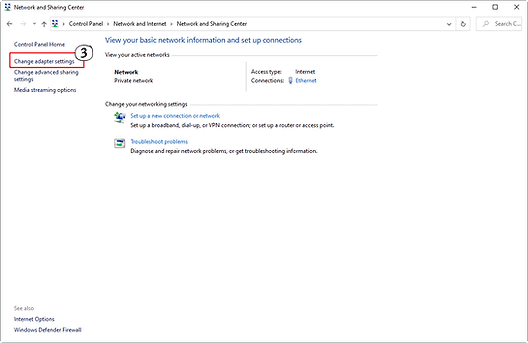 ขั้นตอน 3 เปลี่ยน dns windws สบาย999